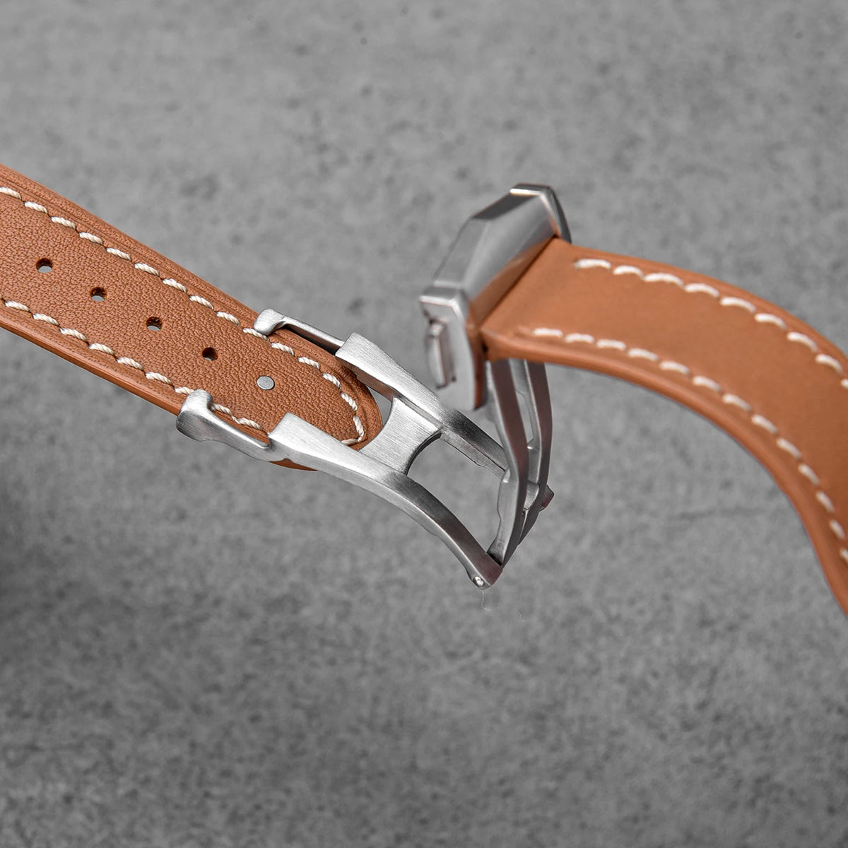 Watch Leather Strap 20mm 22mm Quick Release Smooth Leather Watchband Men Women Watch Band Accessories
