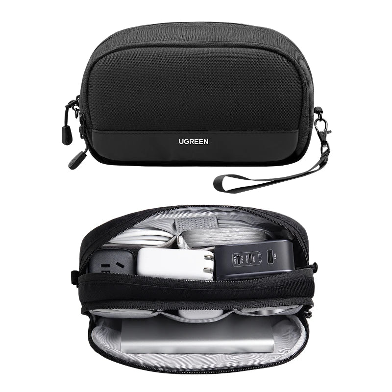 UGREEN Storage Bag Case Organizer Bag S/M Size for Laptop Power Adapter HUB Earphone Cable Charger PC Digital Laptop Accessories