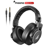MAONO MH700 Studio Monitor Headphones Mixing DJ Headphone 50mm Driver Professional Over Ear Wired Headset for Recording Podcast
