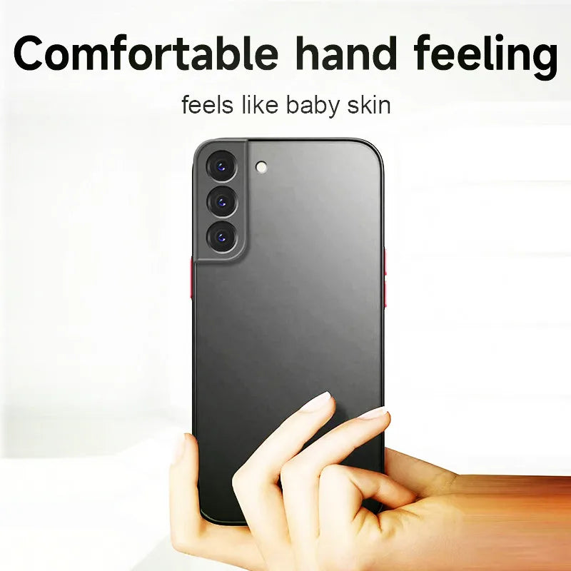 ARMOR Shockproof Matte Case for Samsung Galaxy S20 S21 FE S22 Plus S23 S24 S25 Ultra 5G Bumper Back Cover