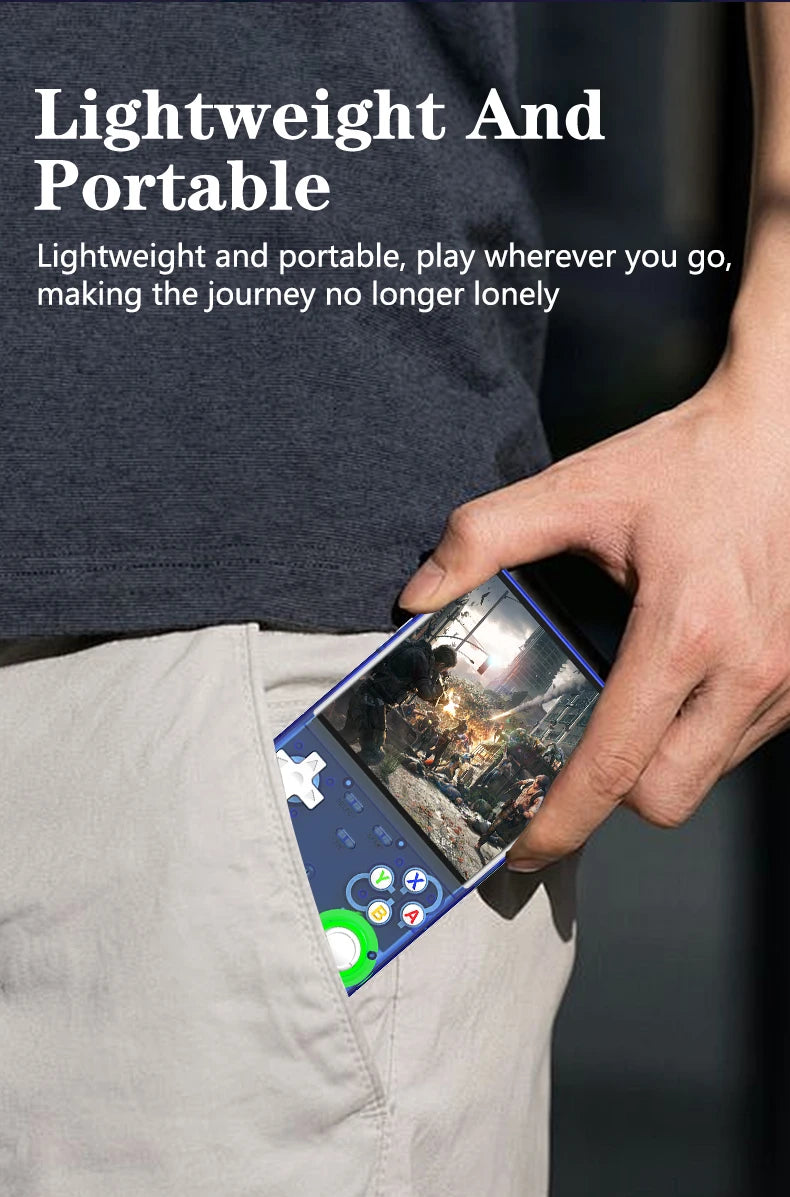R36 Ultra Console Portable Retro Game 4‘’ IPS Screen Handheld Game Players Emulator Pocket Video Player 64G/128G