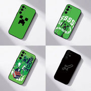 Game M-Minecrafts gift Phone Case For Samsung S25,S24,S21,S22,S23,S30,Ultra,S20,Plus,Fe,Soft Silicone Black Cover