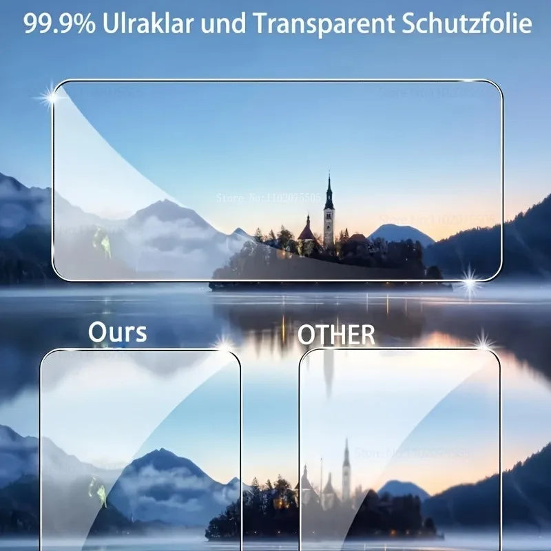 3Pcs One-click Simple Installation Tempered Glass for Motorola Moto Edge 50 Ultra 50 Fusion 60 Pro 60s 40Pro Neo Protective Film