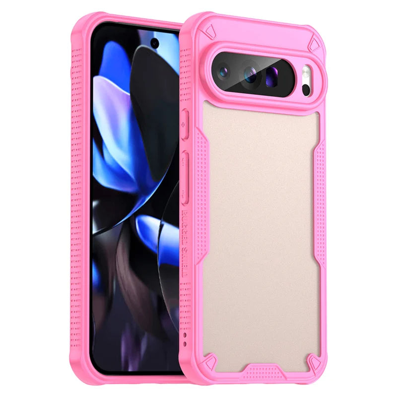 Hybrid Rugged Protective Cover For Google Pixel 10 9 Pro XL 8 Pro 9A 8A Case Shockproof Coque Fundas Capa