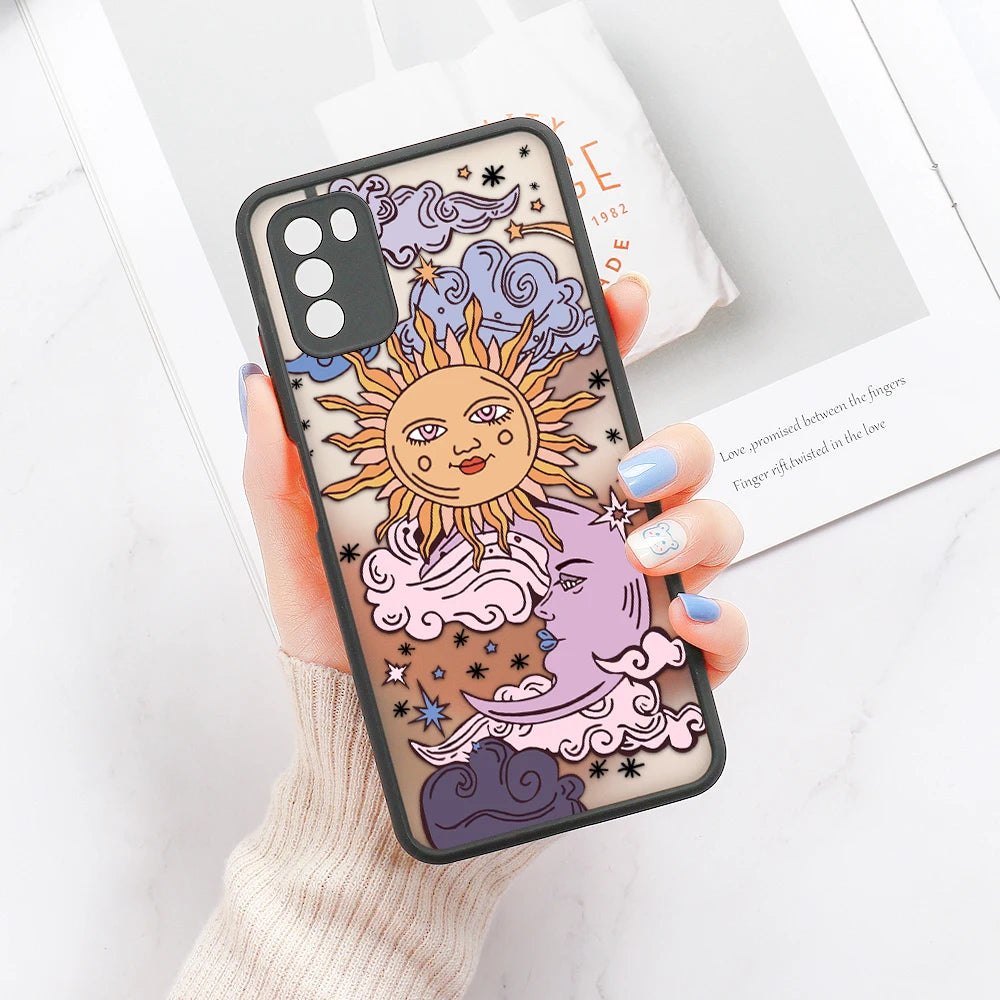 A52 Case For Samsung Galaxy A53 5G Funda A54 A34 A32 A33 A71 A51 S20 FE A50 A13 A22 A21S S21 S23 Ultra S22 Matte Covers Coques