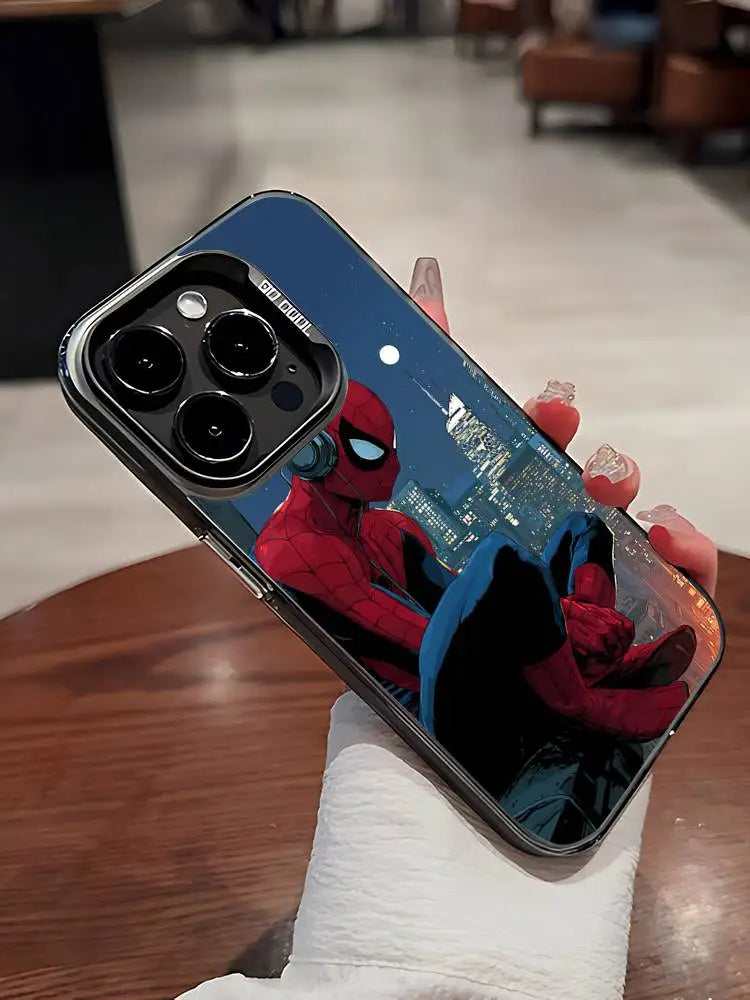 Cool S-Spider-Man-S Phone Case For IPhone 17 16 15 11 12 13 14 Pro Max 16 Plus 12 Mini 7 8 XR XS 15Pro MAX Cove