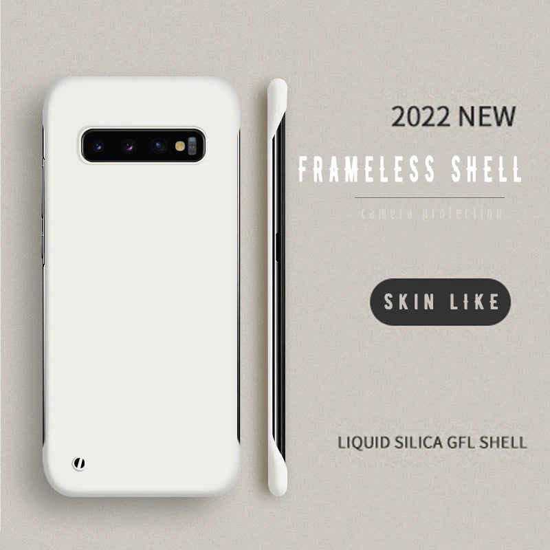 Designer Slim Thin Matte Phone Cover Case For Samsung S24 S23 S22 S21 S20 FE S10 Plus Bumper Note 20 Ultra 10 Plus Classic Cases