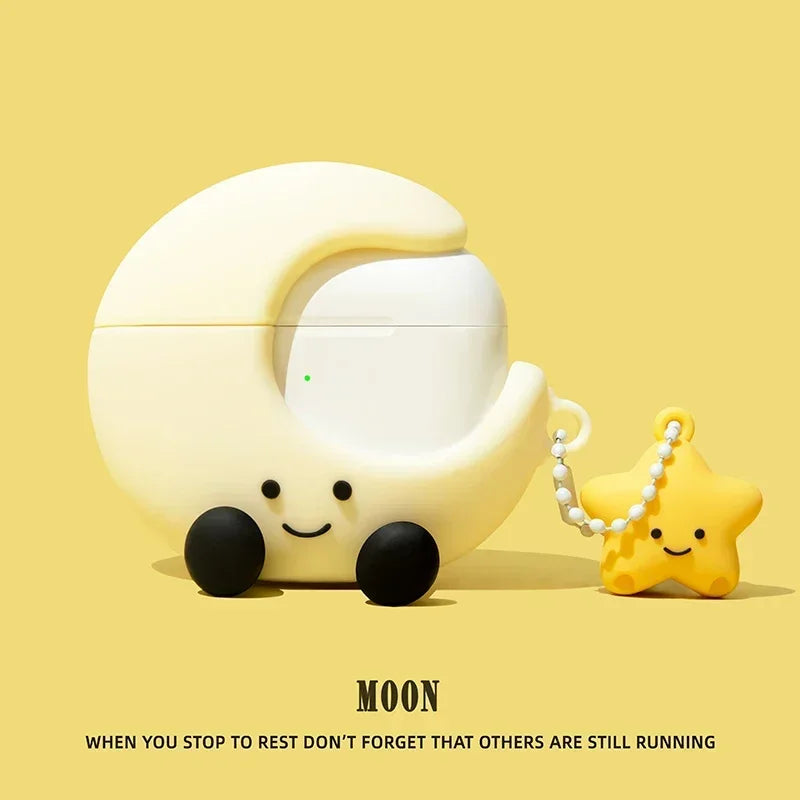 For Airpods 4 3D Cartoons Case For Apple Airpods 1 2 Pro 3 Earphone case Cute Wireless Charging Headset Cover Cute