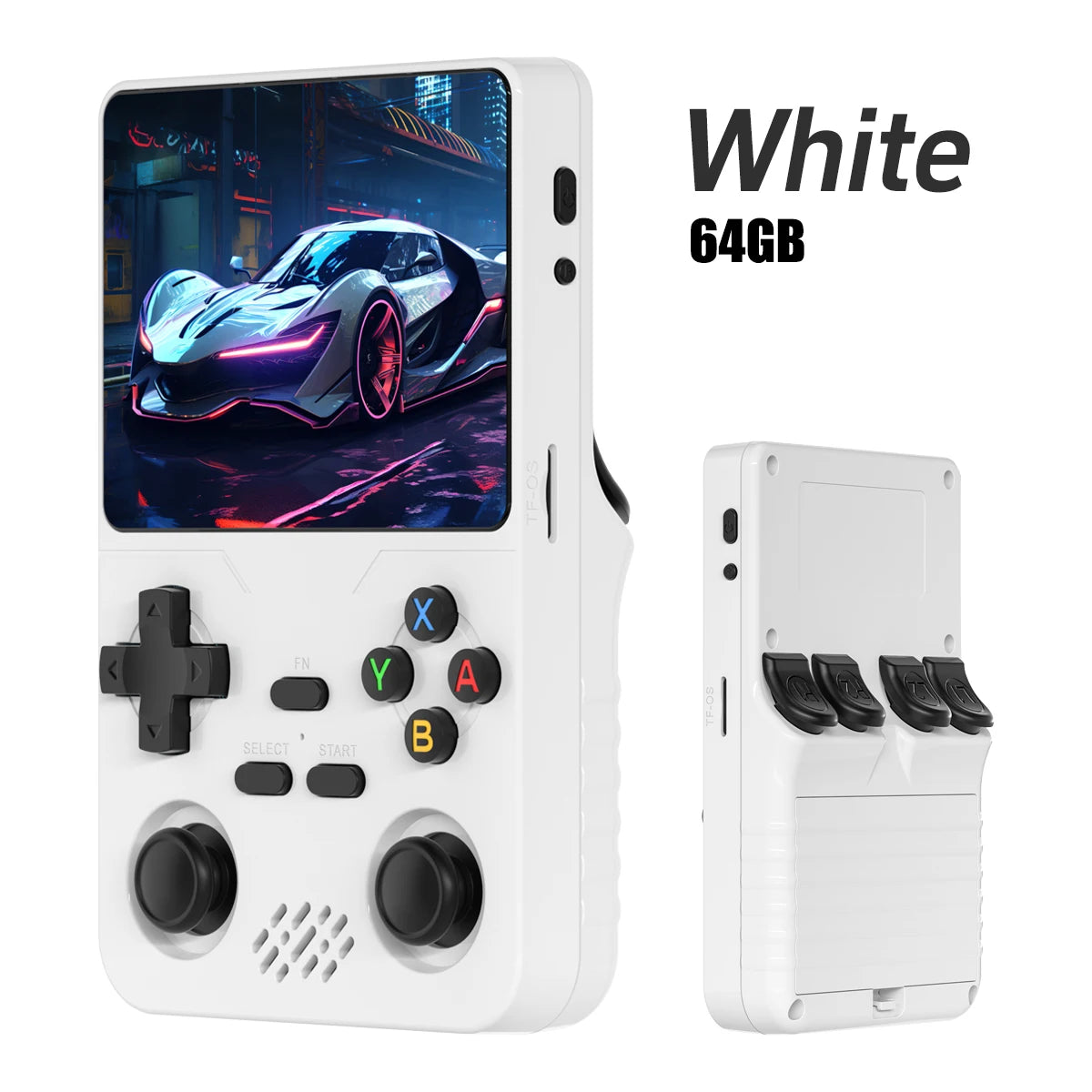 Retro Handheld Game Console RX6S 3 5 Inch IPS Screen 64GB  Portable Gaming Device with Built in Games