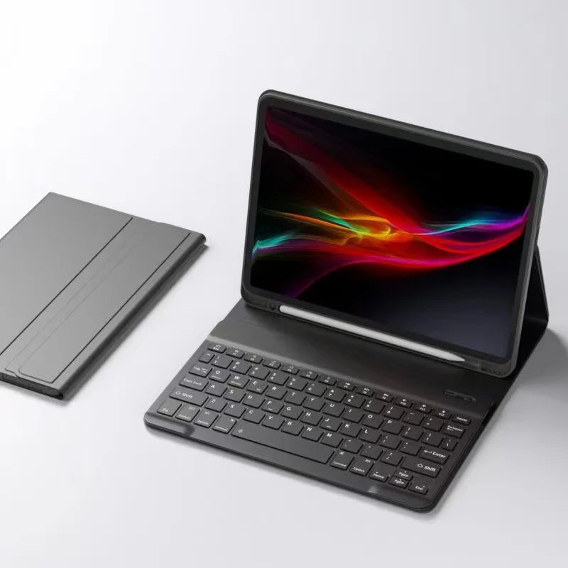For iPad 5th 6th Generation 9.7 Inch Case with Keyboard,Detachable Wireless Keyboard+Tablet Cover iPad air 1 2 9.7 pro 9.7 Funda