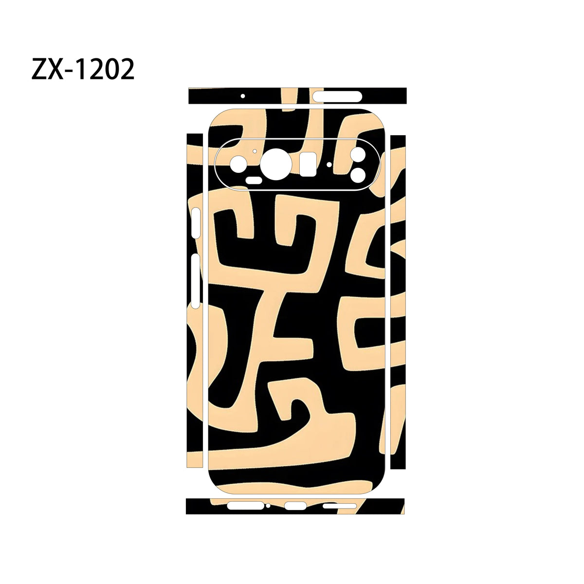 Colorful Decal Skin for Google Pixel10 9 8 7 Pro 6 6pro Back Screen Protector Film Cover Case Macaroon Wrap Matte Sticker