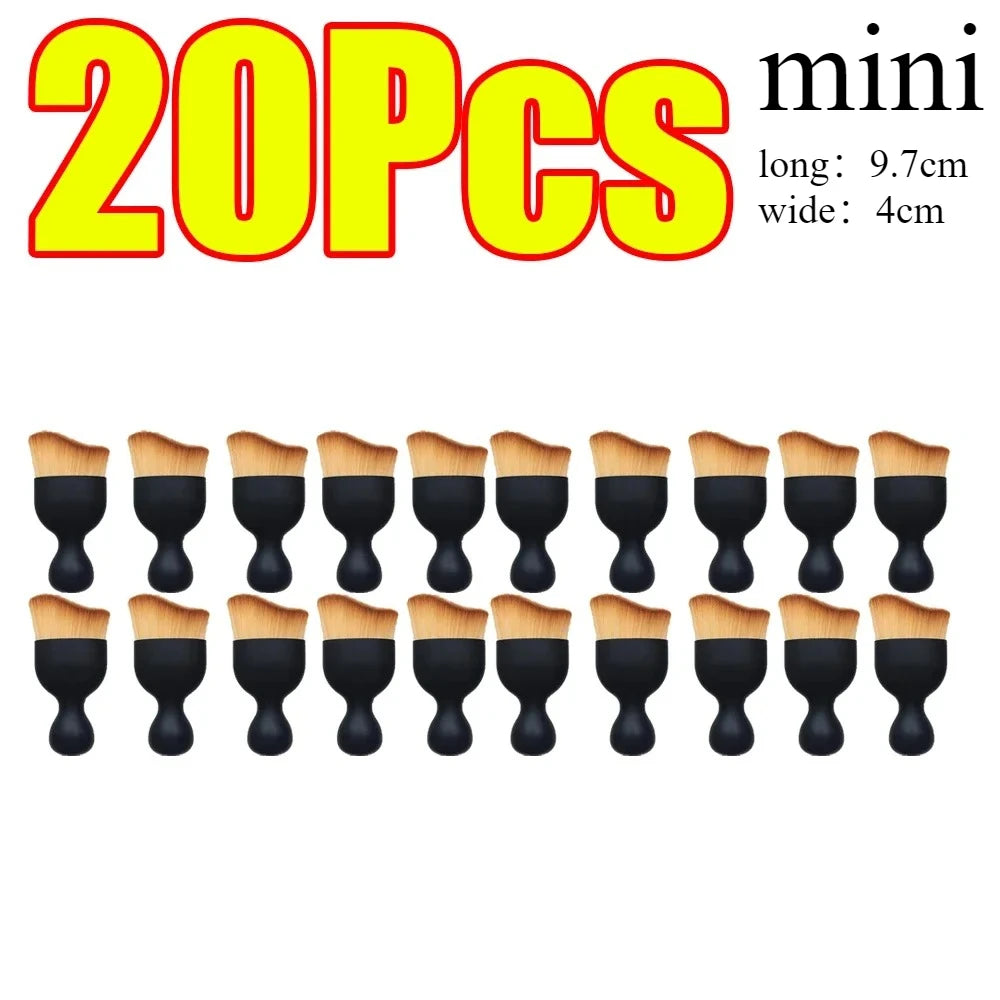 1-50Pcs Car Vent Cleaning Soft Brush Car Brush Gap Dust Removal Car Detailing Instrument Cleaning Brush for Home Cleaning