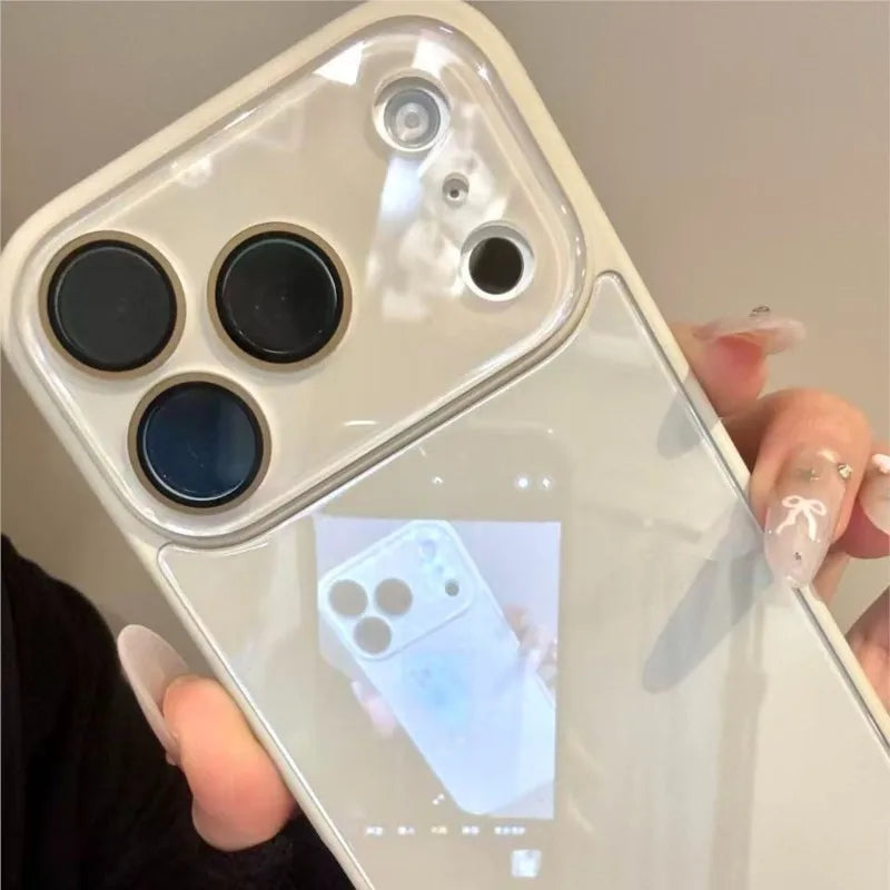 Luxury Candy Color Tempered Glass Camera Protection Case For iPhone 12 13 14 15 16 17 Pro Max Shockproof Bumper Hard Back Cover