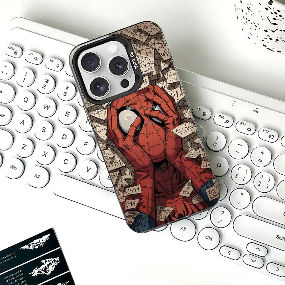 Cool S-Spider-Man-S Phone Case For IPhone 17 16 15 11 12 13 14 Pro Max 16 Plus 12 Mini 7 8 XR XS 15Pro MAX Cove