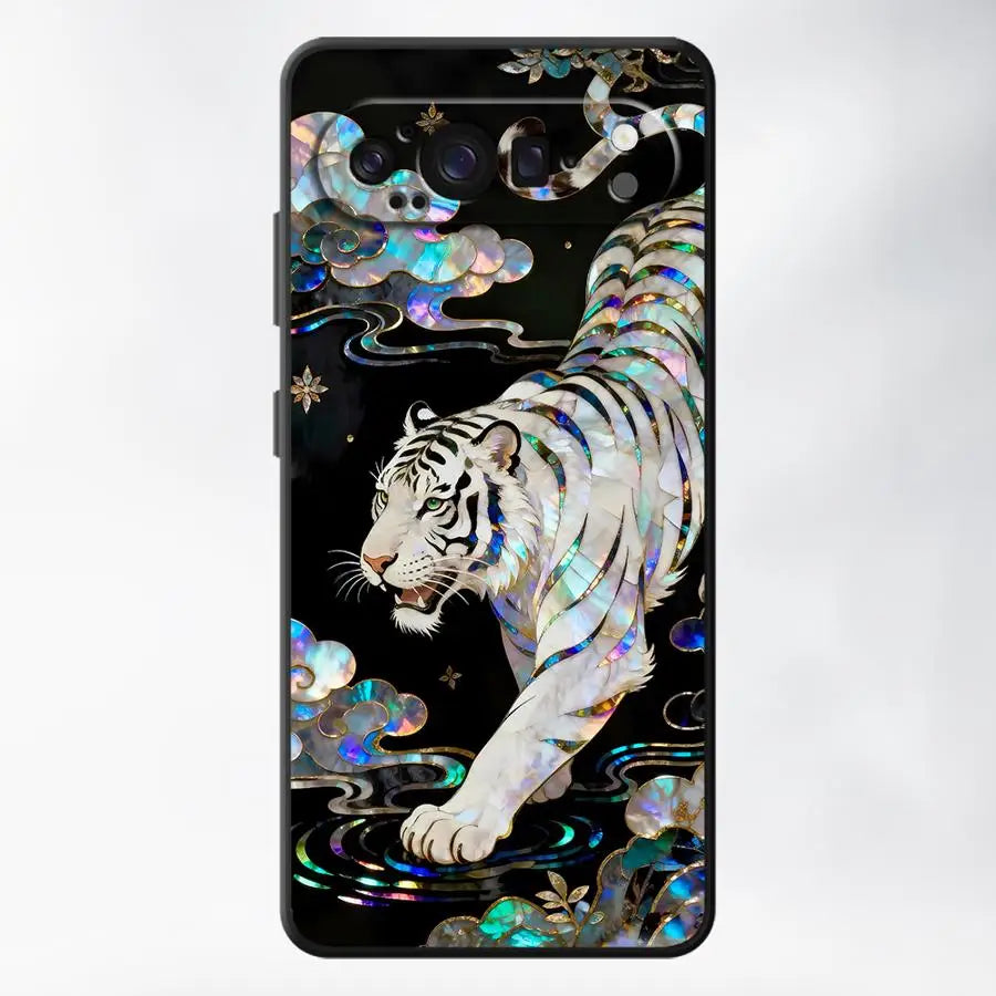 Tiger Green Dragon Case for Google Pixel 10A 9a 6a 8a 7a 10 9 Pro XL 6 7 8 Pro Funda Phone Cover