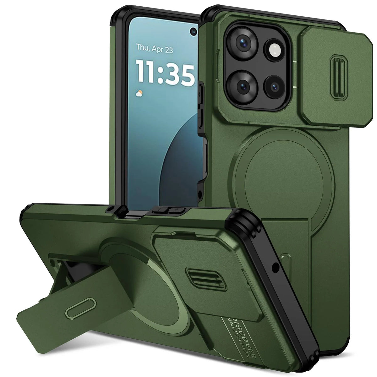 New Armor Bumper Shockproof Phone CaseFor Motorola G Play 2026 2025 Hard Cover Case For  MOTO G Power  G 5G EDGE 2024 G STYLUS