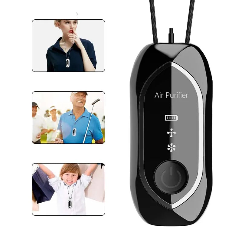 Manufacturer Wholesale Negative Mini Wearable Necklace Air Purifier Kids Necklace Portable Air Purifier