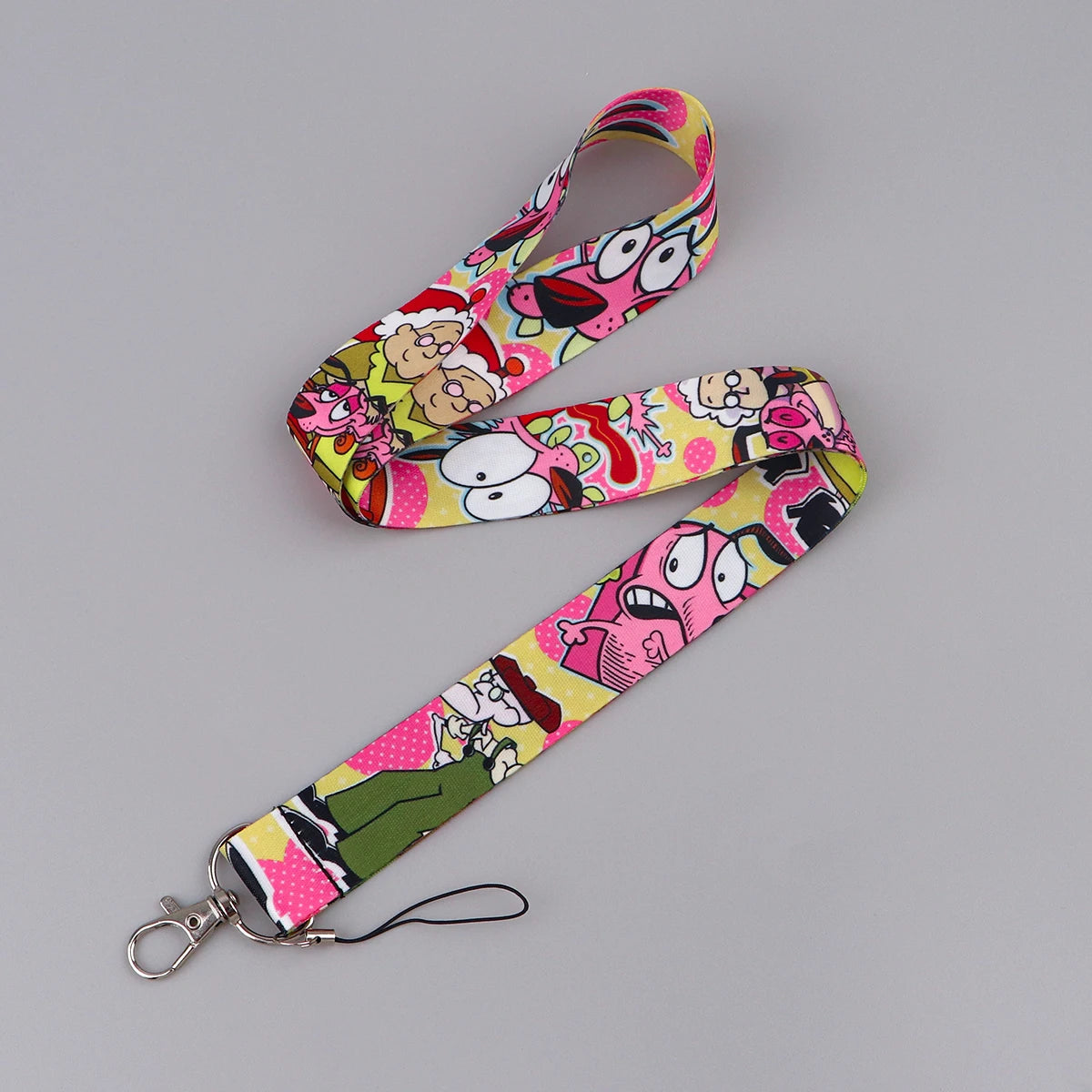 Comedy Animation Lanyard for keys ID Card Keychain Phone Straps USB badge holder DIY Hang Rope Lariat Lanyard