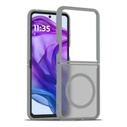 Luxury Matte Magnetic Charge Phone Case For Motorola Moto Razr 60 50 Ultra Razr + 2025 2024 2022 Skin Feel Shockproof Fold Cover