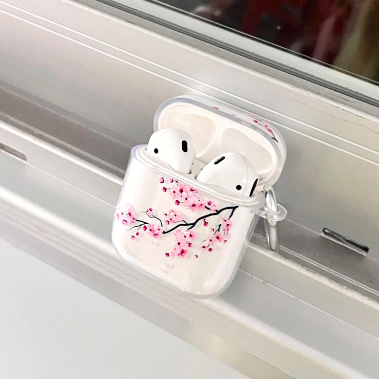 Clear TPU Sakura Custom Cases For Airpods pro2nd 4 Fashion Silicon Headphone Earphone Cover For AirPods 1/2/3 case