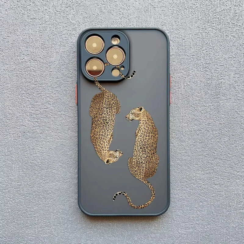 Cheetah Print Animal Vintage Leopard Phone Case For Samsung Galaxy S26 S25 Ultra S24 S23 FE S22 S21 Plus A56 A55 A54 A16 Cover