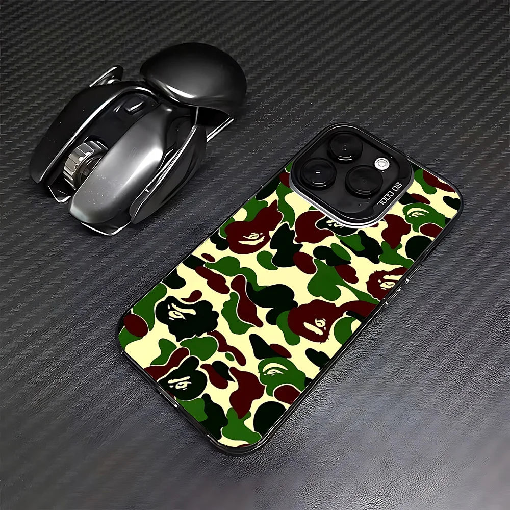 Phone Case for Samsung Galaxy S26 S25 S24 S23 S22 S21 S20 Note20 FE Ultra Edge Plus 4G 5G Anti Fall Cover Fashion BBapeS-Cool