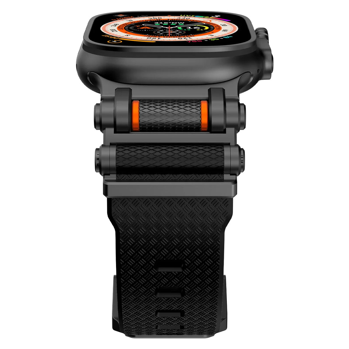 Sports Rubber Band for Apple Watch Ultra 4 3 2 49mm 46mm 45mm 44mm Strap for IWatch Series 12 11 10 9 8 7 SE 6 5 Luxury Bracelet