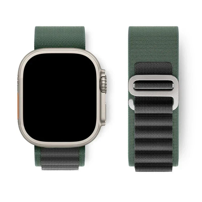 Alpine Loop for Apple Watch Ultra 2 Band 44mm 45mm 49mm 40mm 41mm 42mm nylon Trail bracelet correa Series 10 9 8 7 6 5 se Strap