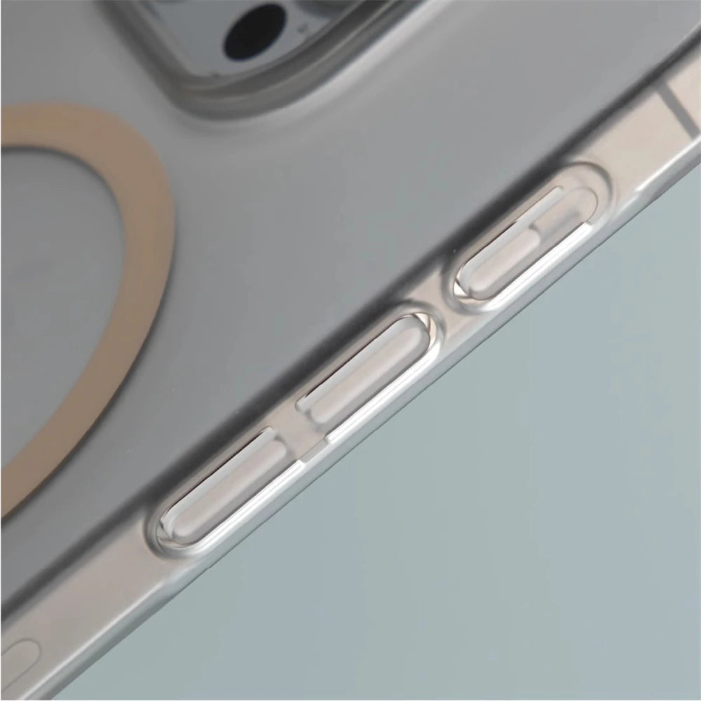 1.0 MM Ultra Thin Matte Hard PC Translucent Case For iPhone 17 Air 16 15 14 13 12 Pro Max Magsafe Magnetic Wireless Charge Cover