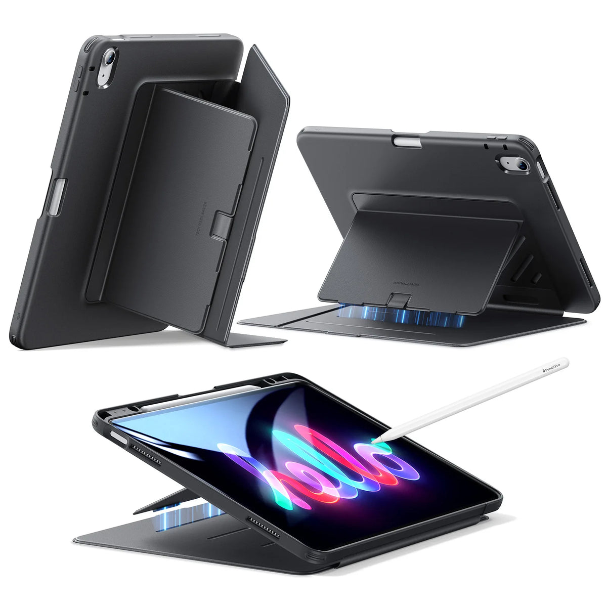 ESR for iPad Air 11 Inch Case M4/M3/M2 (2026/2025/2024) Powerful Magnetic Cover for iPad Air 5th/4th Gen (2022/2020)Auto Wake