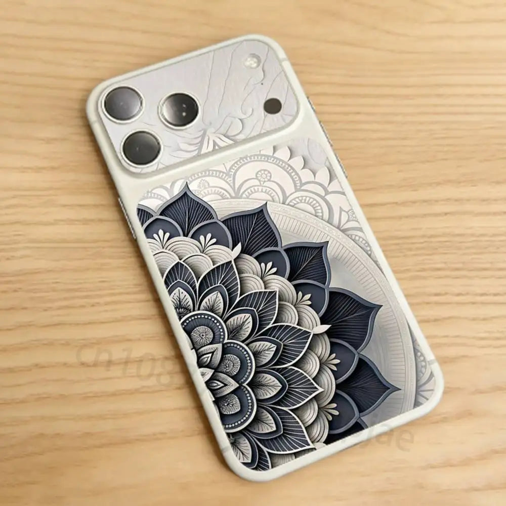 Pattern Series For iPhone 17 Pro /Max Battry Back Cover with Camera Decal Skin Rear Protective Sticker Film