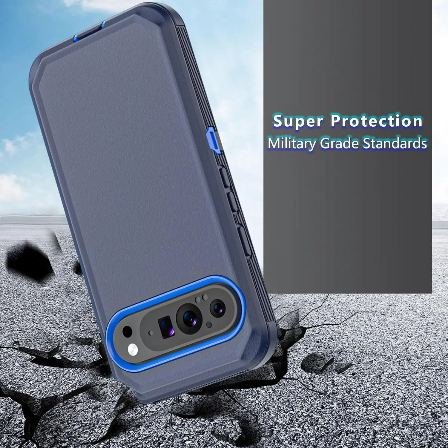 Military Grade OTT Protection Case For Google Pixel 10 9 8 Pro XL Hard Waterproof Raised Camera Bezel Cover with Rotate Clip