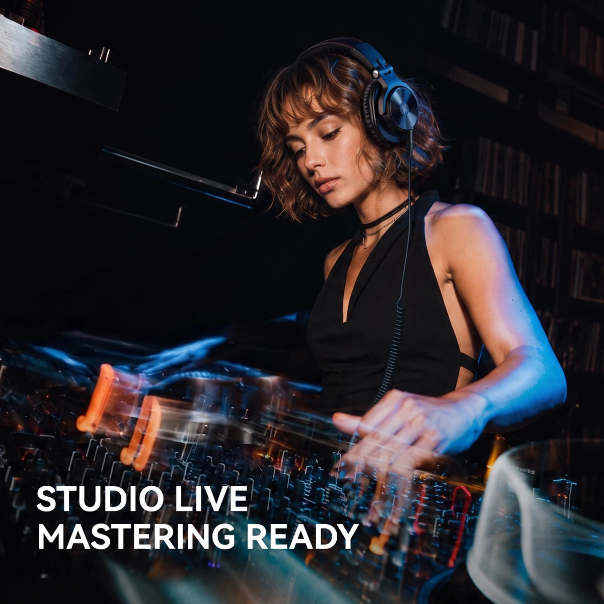 Oneodio A70 Gen 2 Wireless Bluetooth 6.0 Headphones With Hi-Res LDAC Audio 72Hrs Over Ear Studio Wired DJ Headset APP Support