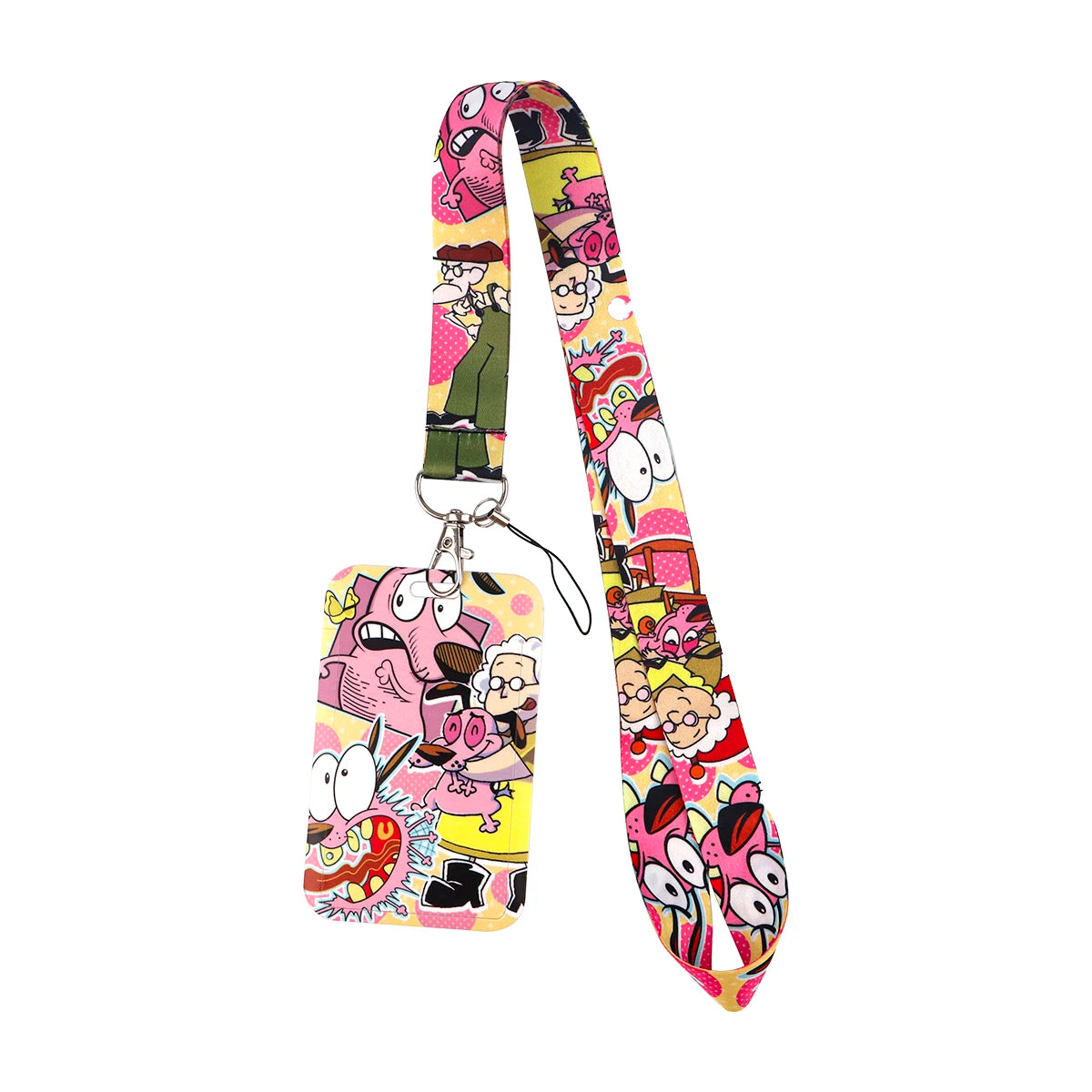 Comedy Animation Lanyard for keys ID Card Keychain Phone Straps USB badge holder DIY Hang Rope Lariat Lanyard