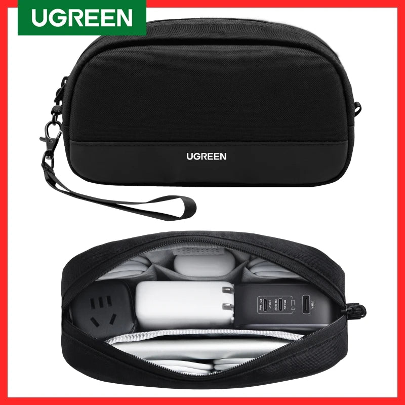 UGREEN Storage Bag Case Organizer Bag S/M Size for Laptop Power Adapter HUB Earphone Cable Charger PC Digital Laptop Accessories