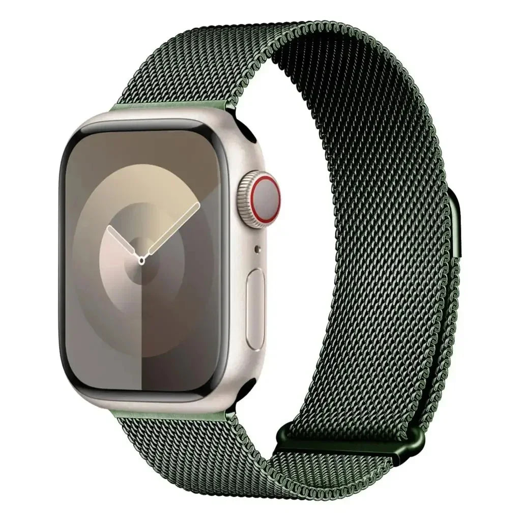 Milanese Loop Strap for Apple Watch Band 46mm 45mm 44mm 40mm 41mm Pride Bracelet iwatch Series 12/11/10/9 8 7 SE3/Ultra 3 4 49mm