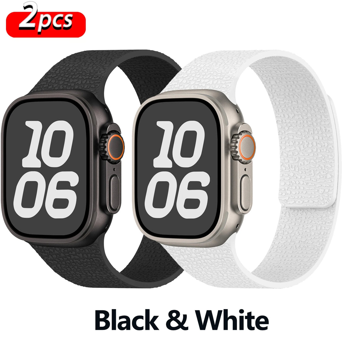 Silicone Magnetic Strap for Apple Watch Bands Ultra 4 3 2 49mm 40mm 44mm 41mm 46mm 45mm 42mm Correa iWatch Series 12 10 11 SE3