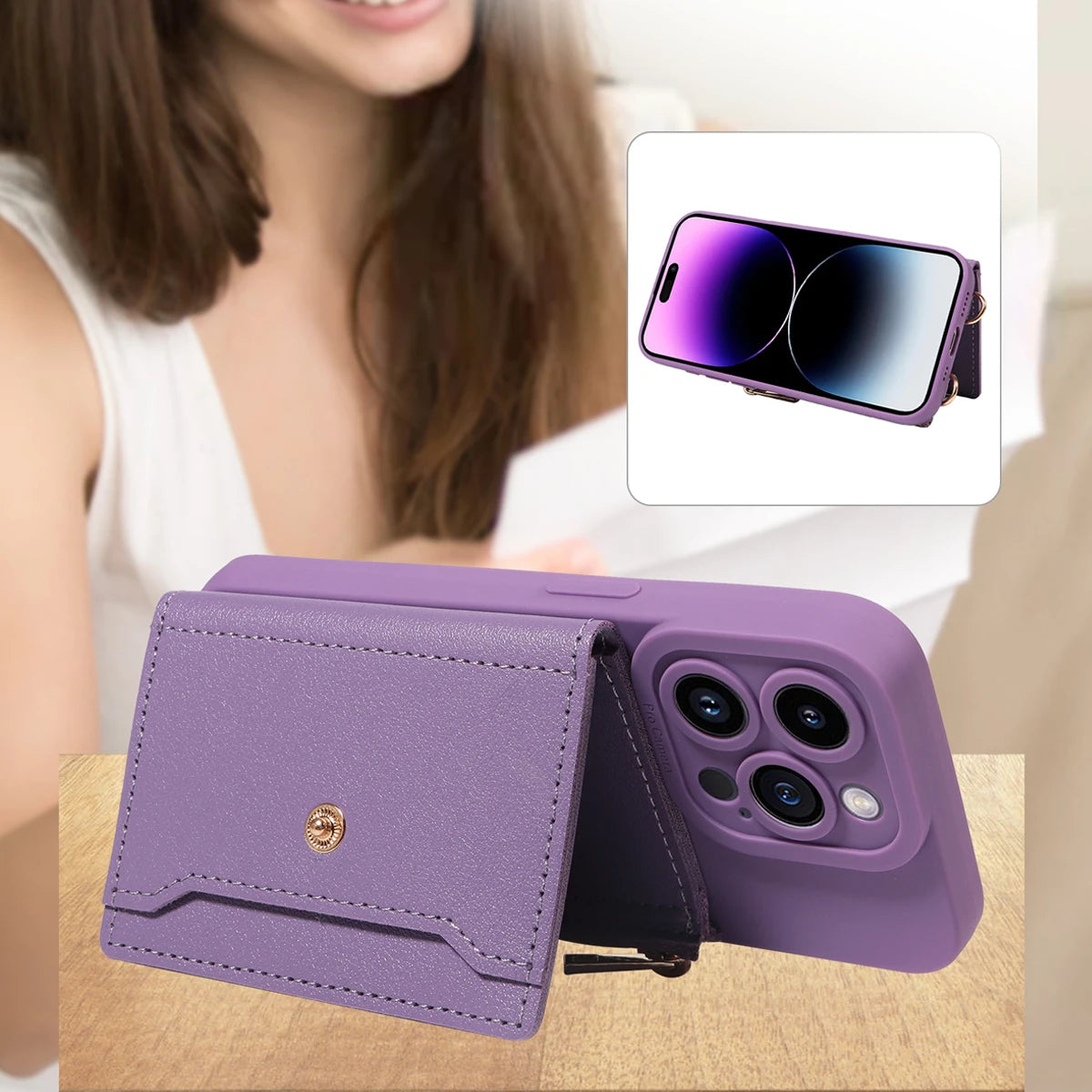 Faux Leather Phone Case for Samsung Galaxy S25Ultra S24 S23 S22 S21 S20 S10 S9 S8 PLUS FE Wallet Card Slot Anti-drop Phone cover