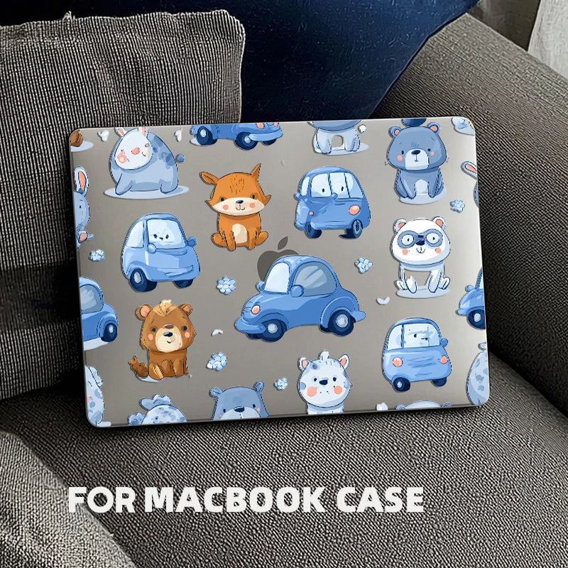 Marine Life Laptop Case For Macbook Air 13 2025 Case M2 M3 M4 Chip MEO A304 Cover for Air 15 M4 2025 A3241 M3 M2 15.3 Case