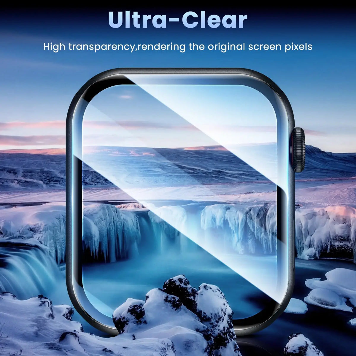 Easy Installation Film For Apple Watch Ultra 3 2 1 49MM Screen Protector PMMA Flexible Films for iWatch Series S11 S10 42mm 46mm