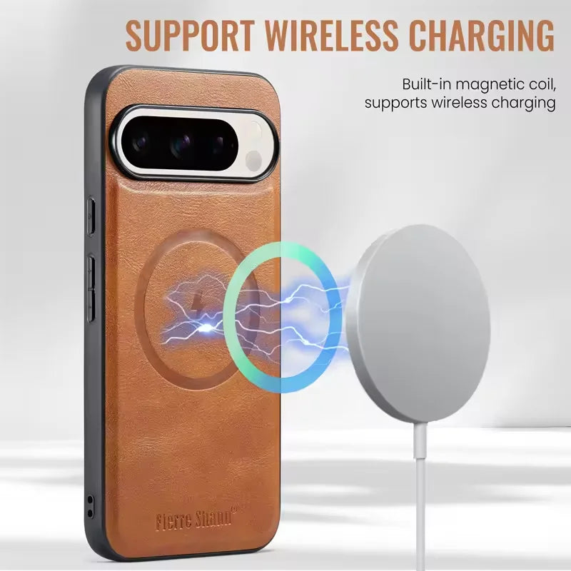2 in 1 Magnetic Pu Leather Phone Case for Google Pixel 10 9 9Pro XL 8A 8Pro 8 7 7A 7Pro Detachable Wallet Cards Holder Cover