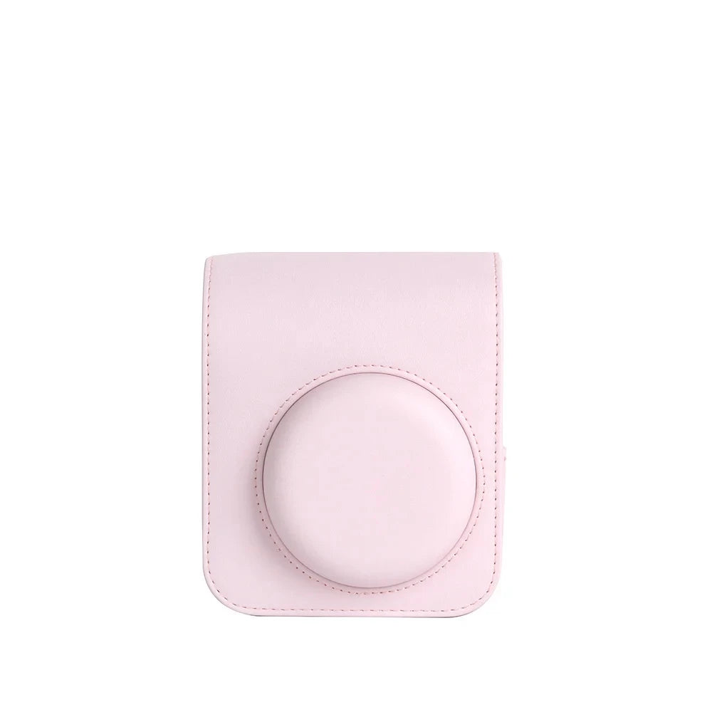 For Instax Mini 12 Camera Case PU Leather Soft Protective Case Trave Bag for Fujifilm Film Camera Bag with Shoulder Strap new