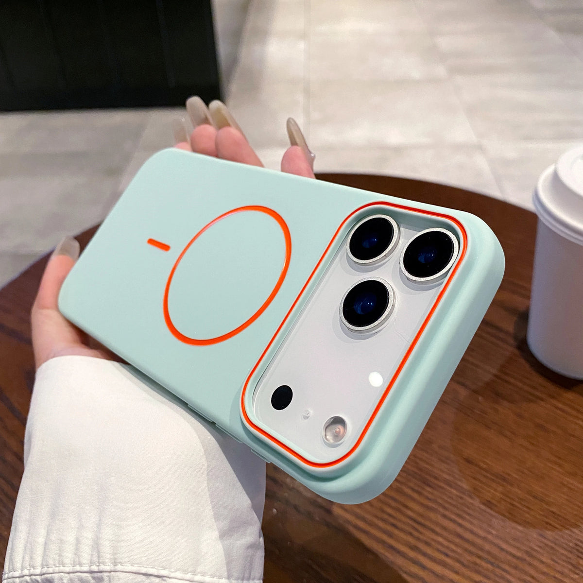 Ultrathin Simple For Magnetic Phone Case For iPhone 11 12 13 14 15 16 17 18 Pro Max Air Wireless Charging Soft Matte Phone Cover