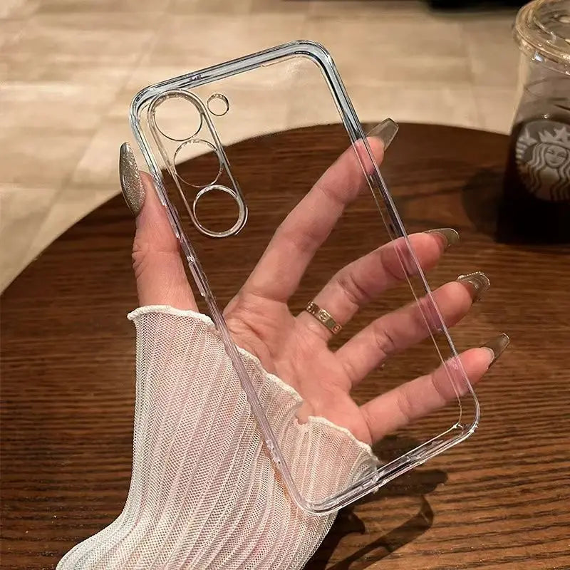 Crystal Silicone Soft Case For Samsung Galaxy S26 S25 S24 S23 S22 S21 S20 FE S25 Plus 25 edge Ultra Thin Clear Phone Back Cover