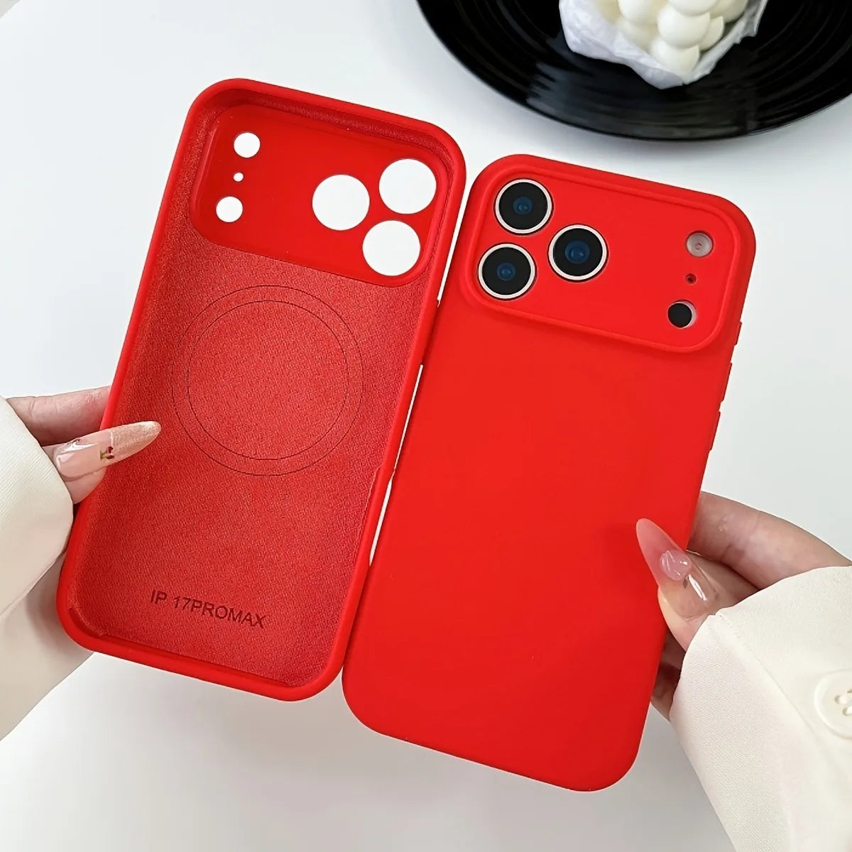 Magnetic Original Liquid Silicone Phone Case For iPhone 17 16 15 14 13 Pro Max 17Pro Air For Magsafe Wireless Cases Soft Cover