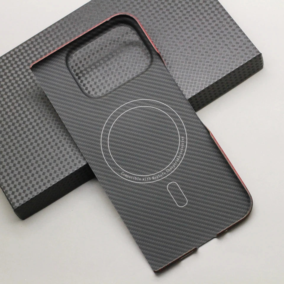 Kevlar Carbon Fiber Magnetic Case for Google Pixel 10 Pro Fold Cover Luxury Aramid Fiber Pixel 10 Pro Fold Magnetic Case
