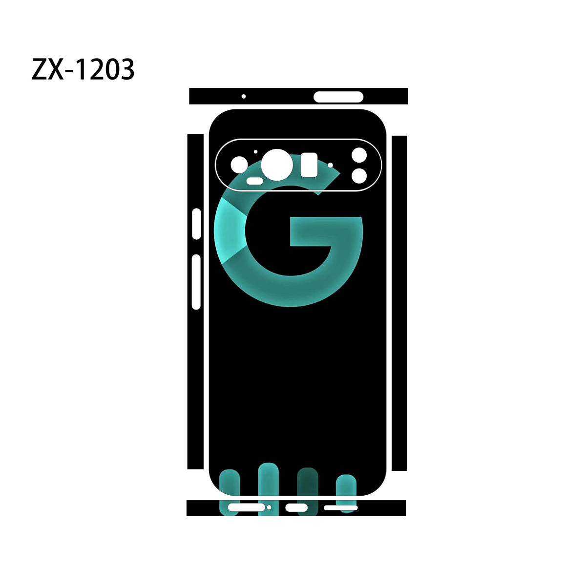 Colorful Decal Skin for Google Pixel10 9 8 7 Pro 6 6pro Back Screen Protector Film Cover Case Macaroon Wrap Matte Sticker