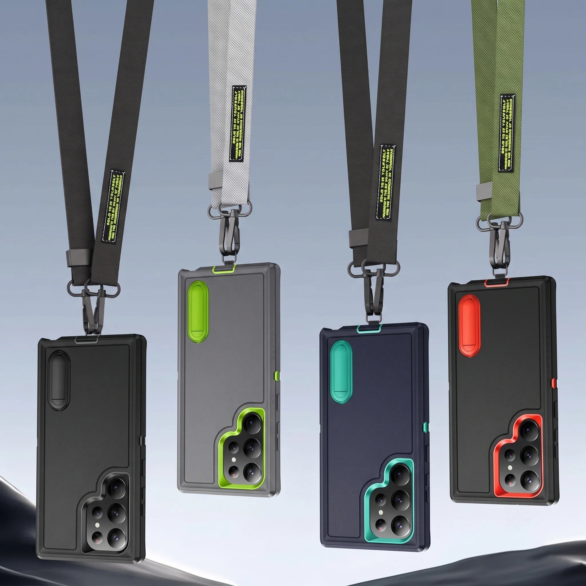 Shock Proof Lanyard Accessories Crossody Case for Samsung Galaxy S25 Ultra S25 FE S 25 Plus Edge S25ultra Phone Bag