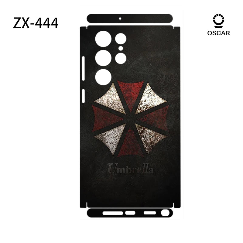 Colorful Decal Skin for Samsung Galaxy S23 S25Ultra Plus S26 S24Ultra Back Screen Protector Cover Wrap Stones Sticker
