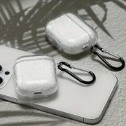 Glitter Transparent Case For AirPods 4/3 TPU Silicone Wireless Earphone Protective CaseFor Airpods pro2/pro Protective Cover